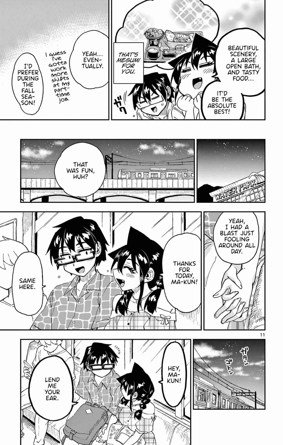 Page 11 Chapter 280 Amano Megumi wa Suki Darake!