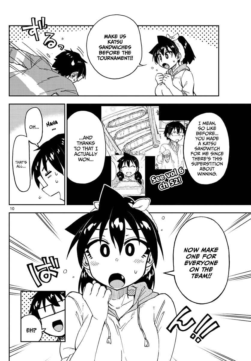 Page 10 Chapter 122 Amano Megumi wa Suki Darake!
