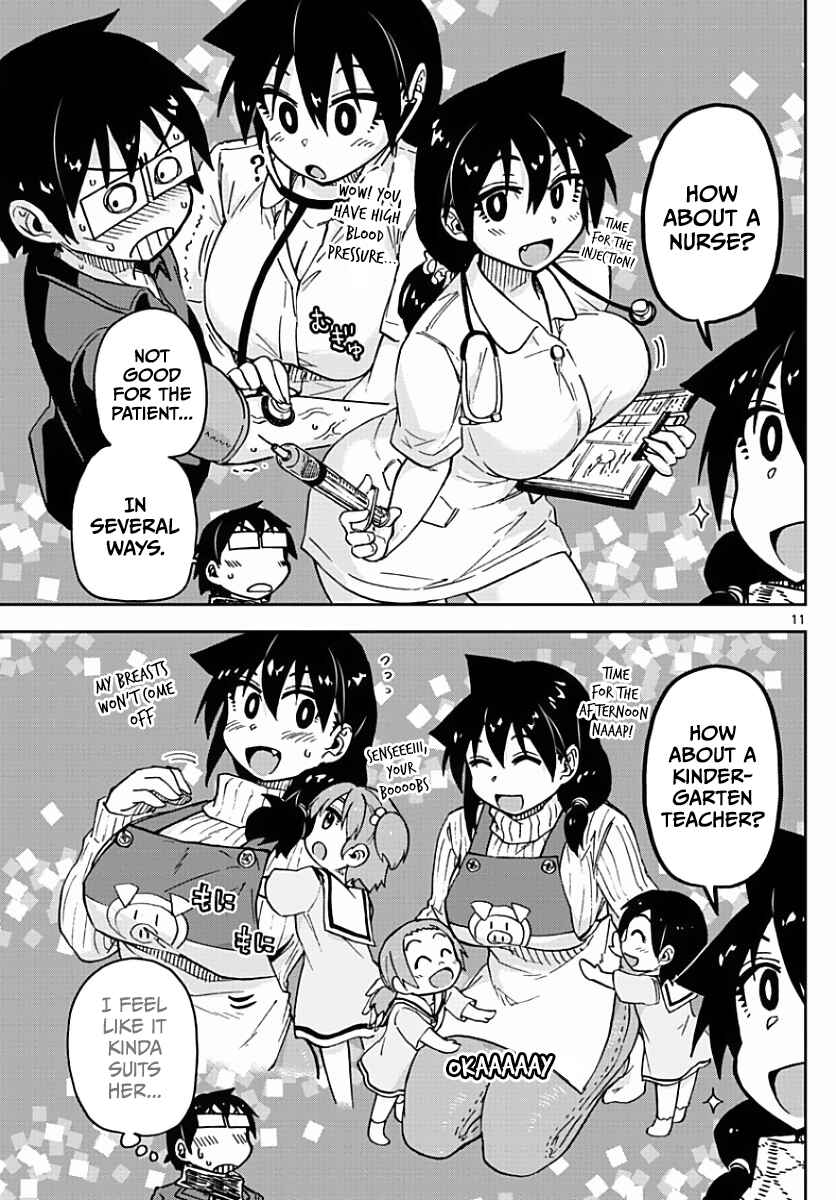 Page 11 Chapter 75 Amano Megumi wa Suki Darake!