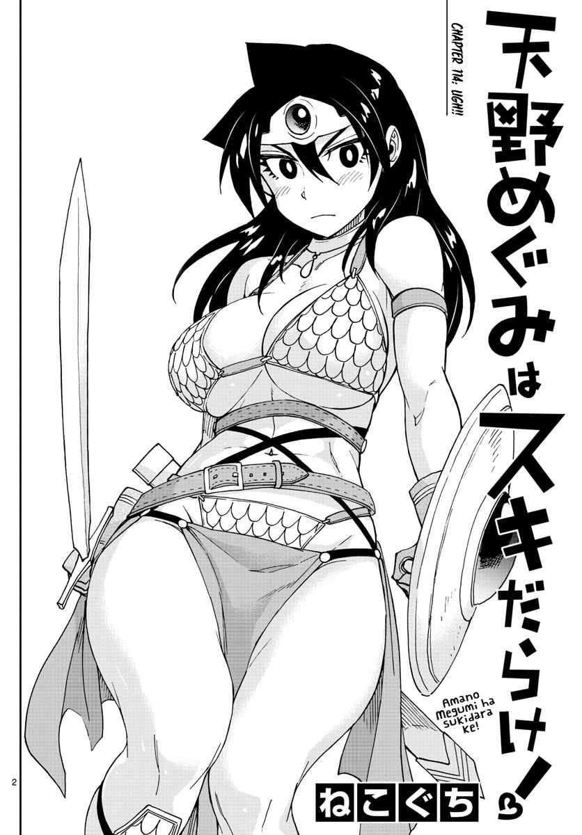 Page 2 Chapter 114 Amano Megumi wa Suki Darake!