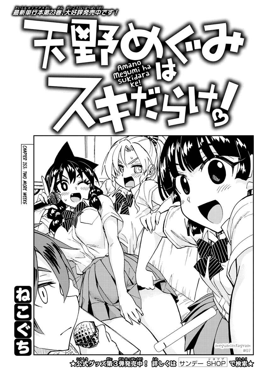Page 3 Chapter 253 Amano Megumi wa Suki Darake!