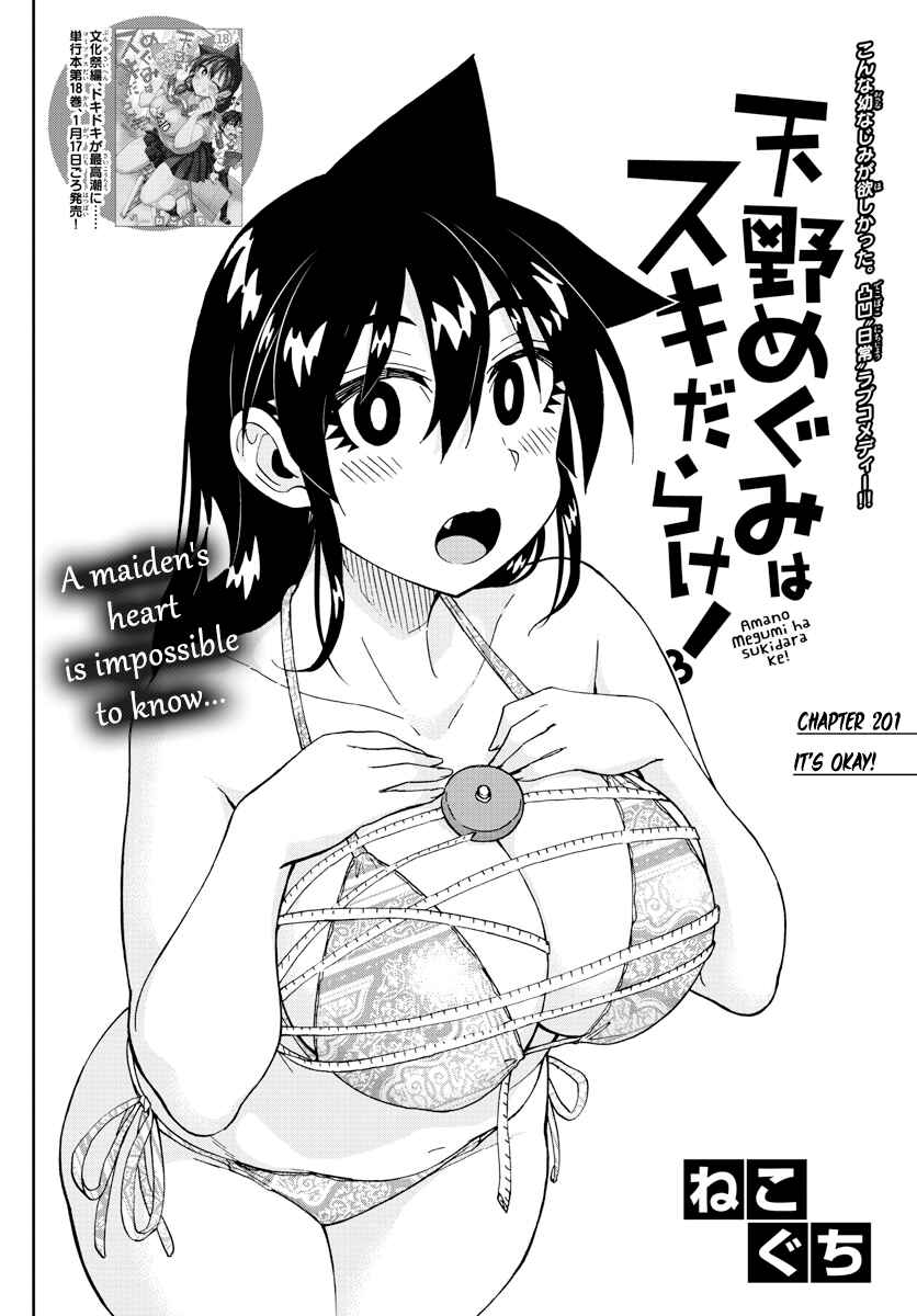 Page 2 Chapter 201 Amano Megumi wa Suki Darake!