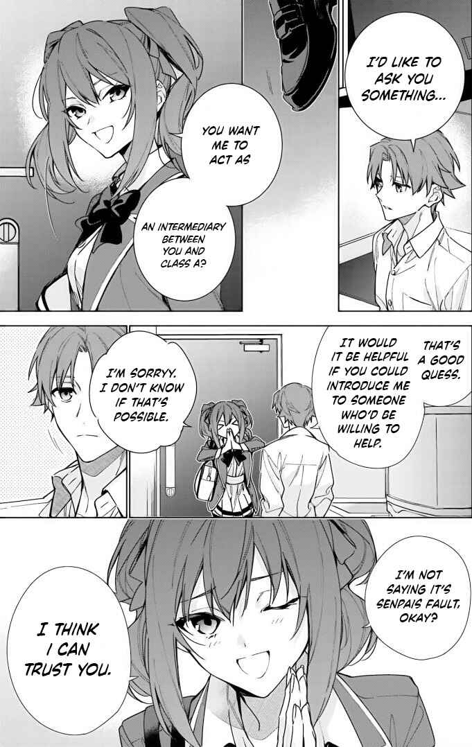 Page 19 Chapter 8 Youkoso Jitsuryoku Shijou Shugi no Kyoushitsu e: 2-nensei-hen