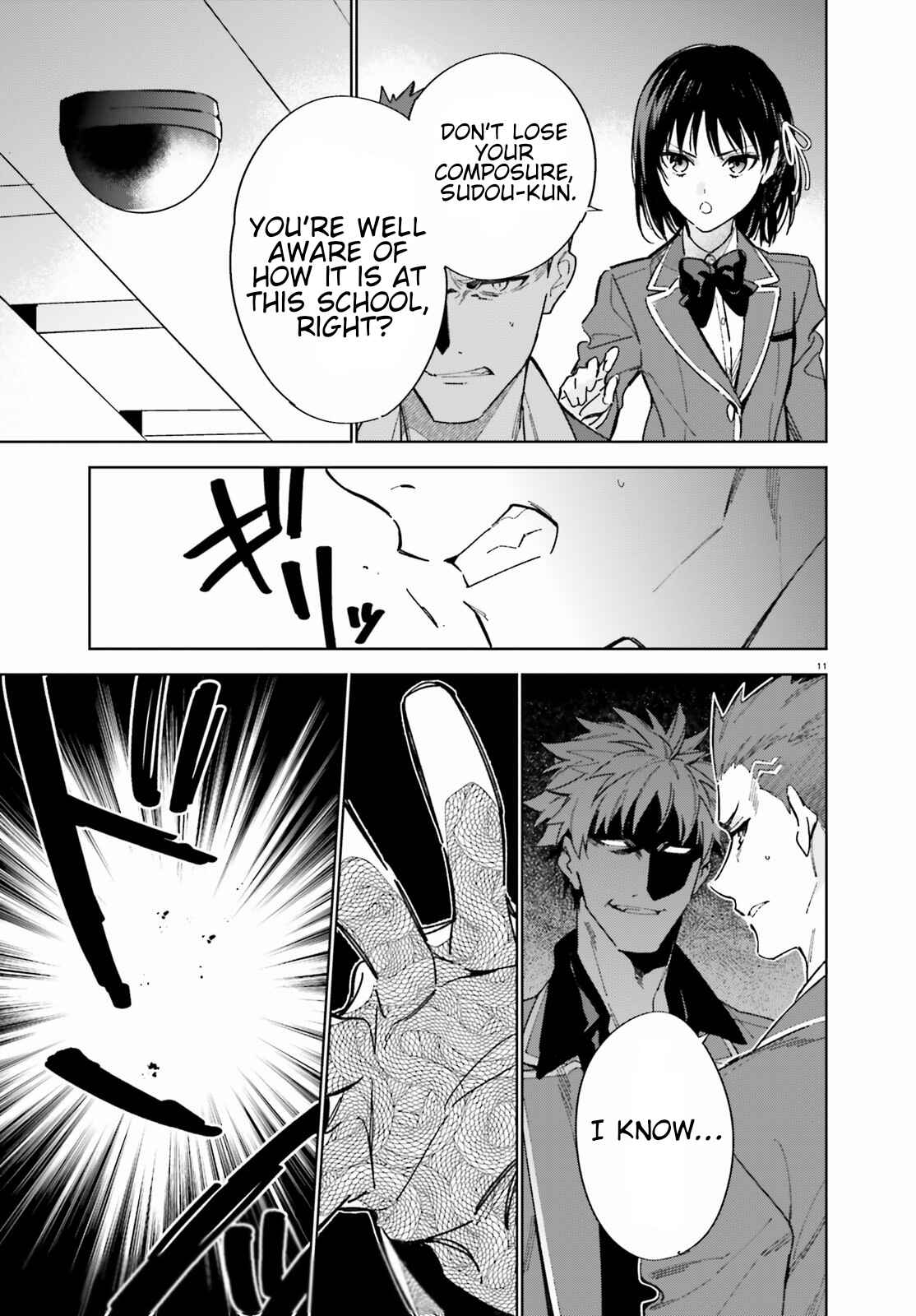 Page 11 Chapter 3 Youkoso Jitsuryoku Shijou Shugi no Kyoushitsu e: 2-nensei-hen