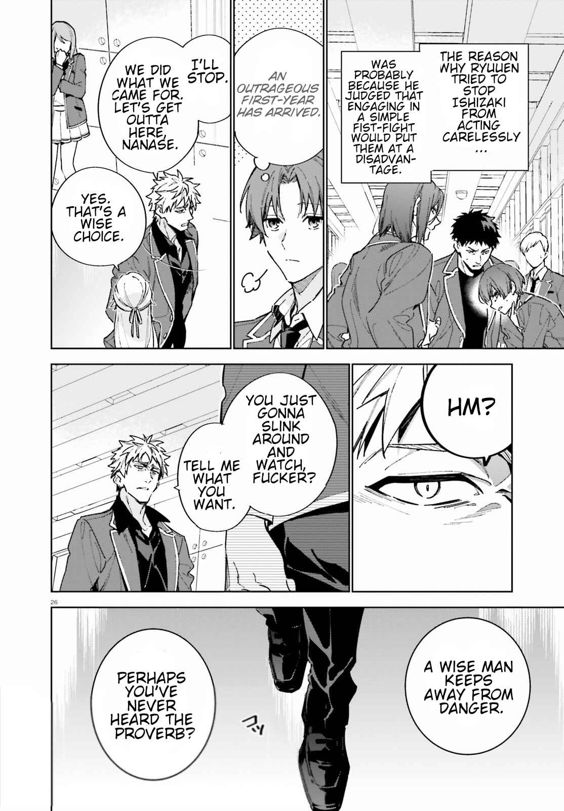 Page 26 Chapter 3 Youkoso Jitsuryoku Shijou Shugi no Kyoushitsu e: 2-nensei-hen