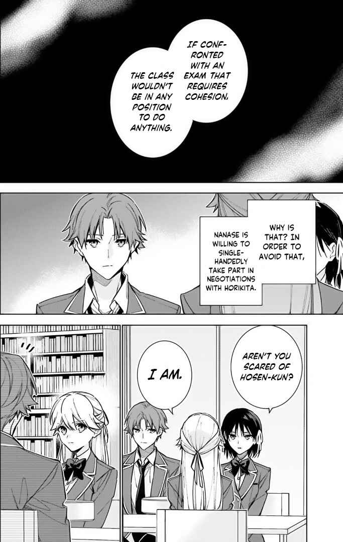 Page 10 Chapter 9 Youkoso Jitsuryoku Shijou Shugi no Kyoushitsu e: 2-nensei-hen