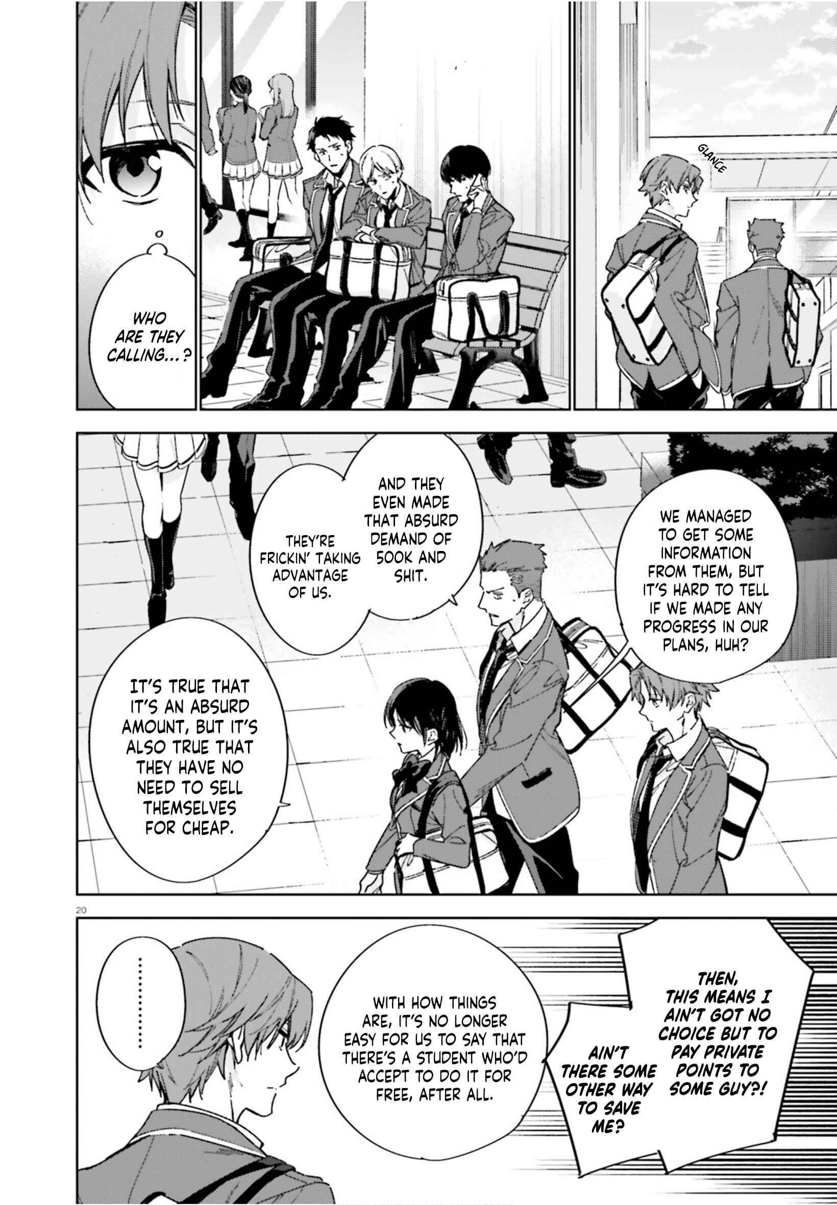 Page 21 Chapter 4 Youkoso Jitsuryoku Shijou Shugi no Kyoushitsu e: 2-nensei-hen