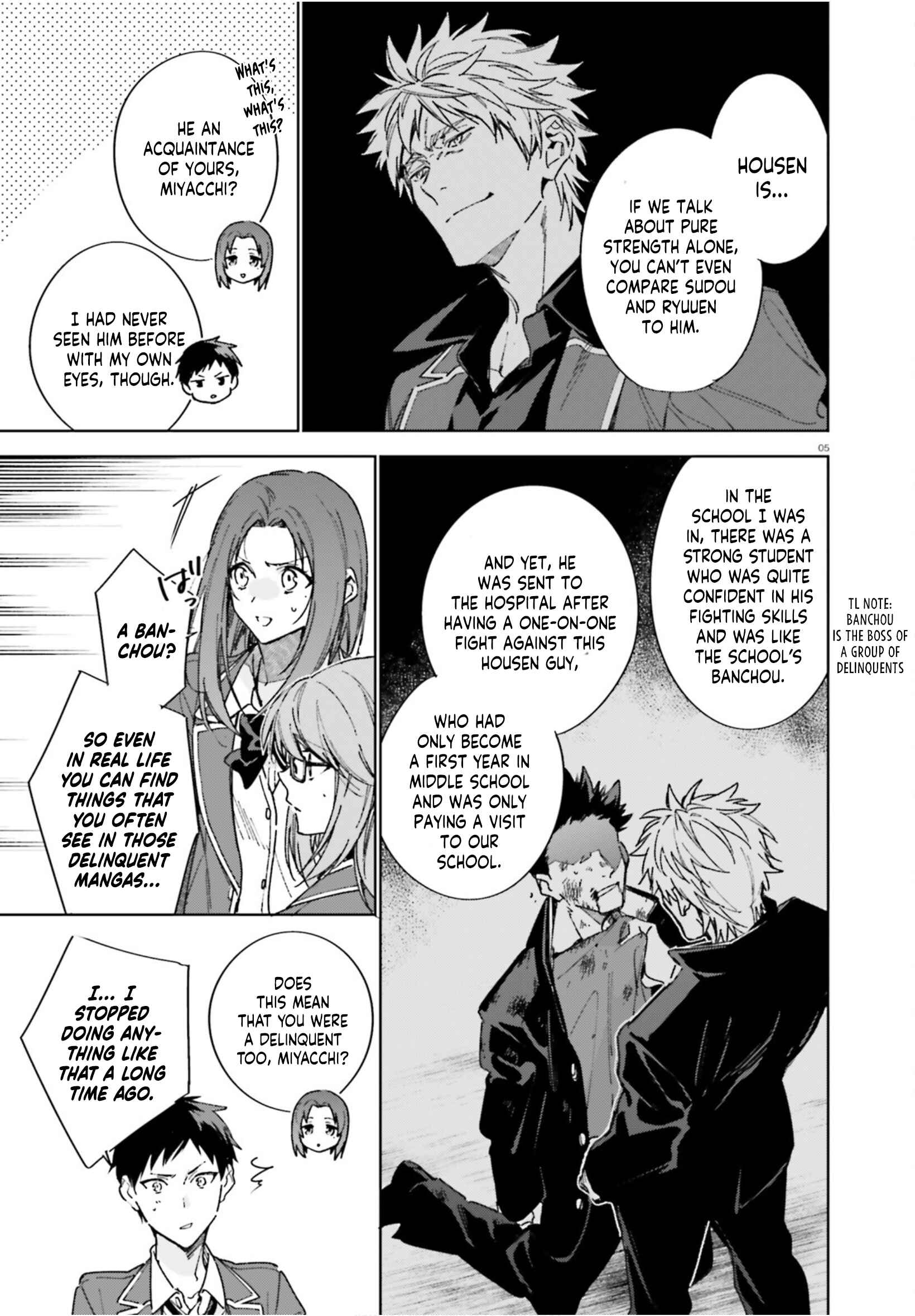Page 6 Chapter 4 Youkoso Jitsuryoku Shijou Shugi no Kyoushitsu e: 2-nensei-hen
