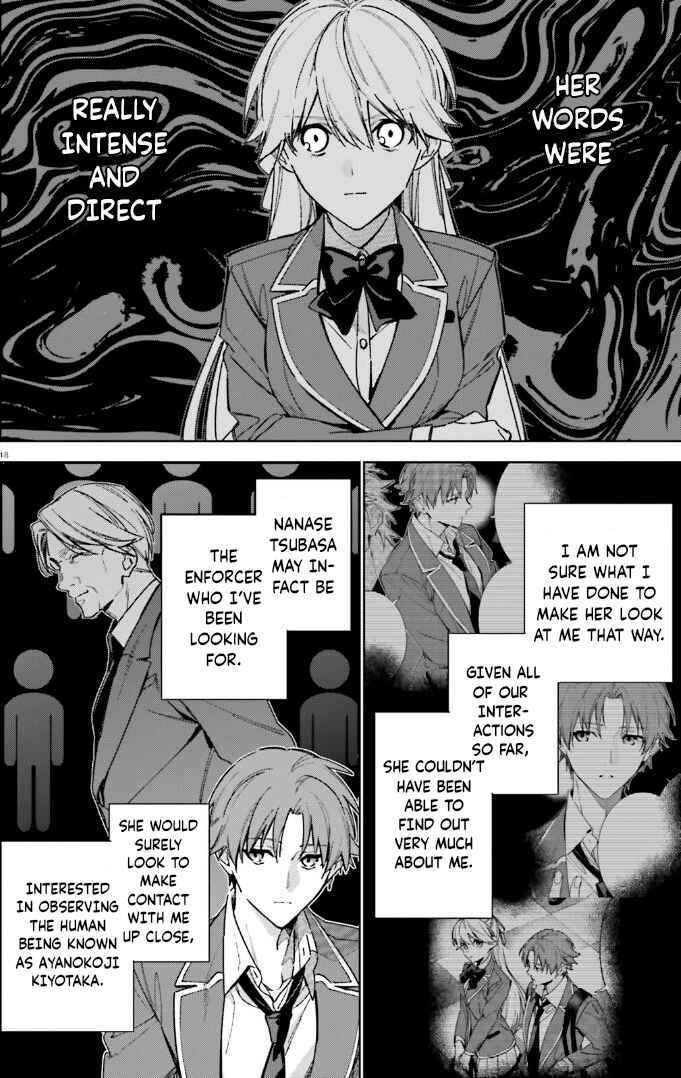 Page 18 Chapter 11 Youkoso Jitsuryoku Shijou Shugi no Kyoushitsu e: 2-nensei-hen