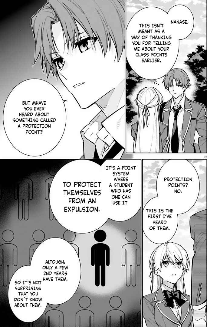 Page 23 Chapter 11 Youkoso Jitsuryoku Shijou Shugi no Kyoushitsu e: 2-nensei-hen