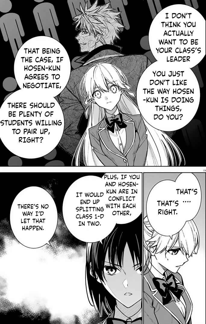 Page 9 Chapter 11 Youkoso Jitsuryoku Shijou Shugi no Kyoushitsu e: 2-nensei-hen