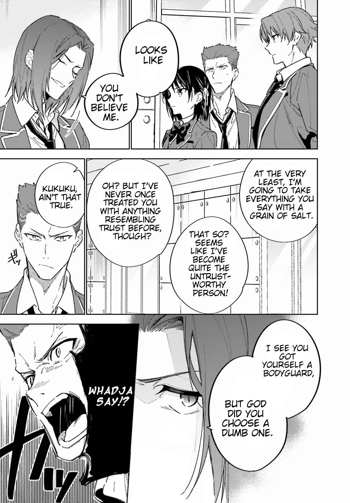 Page 19 Chapter 2 Youkoso Jitsuryoku Shijou Shugi no Kyoushitsu e: 2-nensei-hen