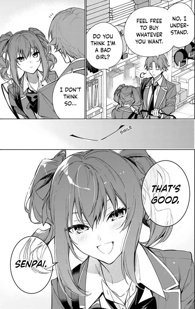 Page 12 Chapter 7 Youkoso Jitsuryoku Shijou Shugi no Kyoushitsu e: 2-nensei-hen