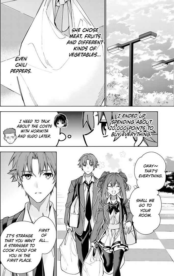 Page 13 Chapter 7 Youkoso Jitsuryoku Shijou Shugi no Kyoushitsu e: 2-nensei-hen