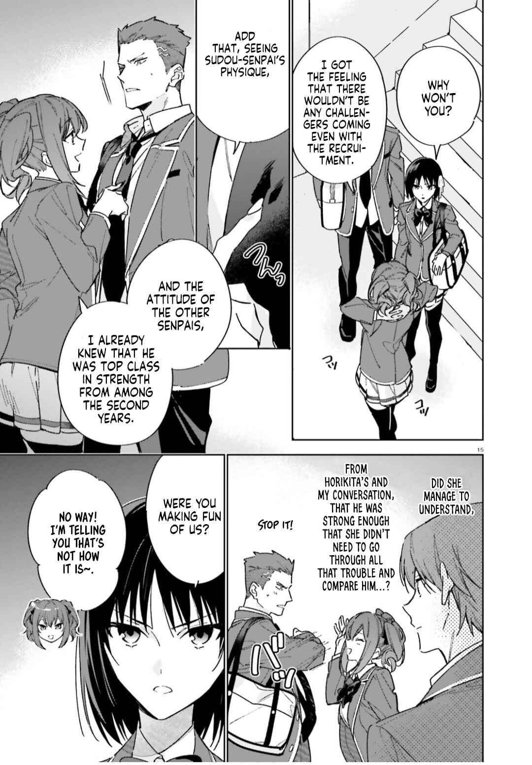 Page 16 Chapter 5 Youkoso Jitsuryoku Shijou Shugi no Kyoushitsu e: 2-nensei-hen