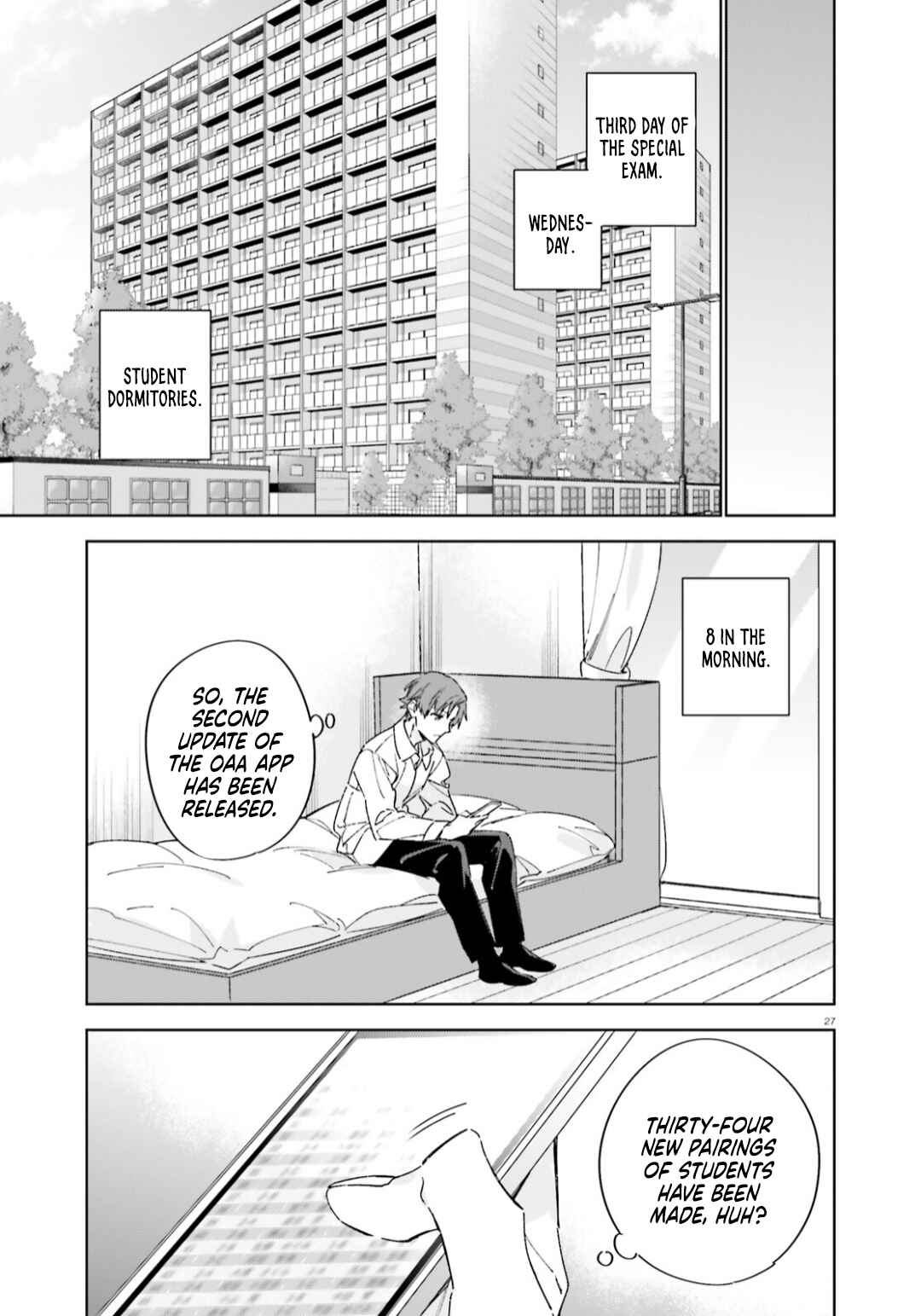 Page 28 Chapter 5 Youkoso Jitsuryoku Shijou Shugi no Kyoushitsu e: 2-nensei-hen