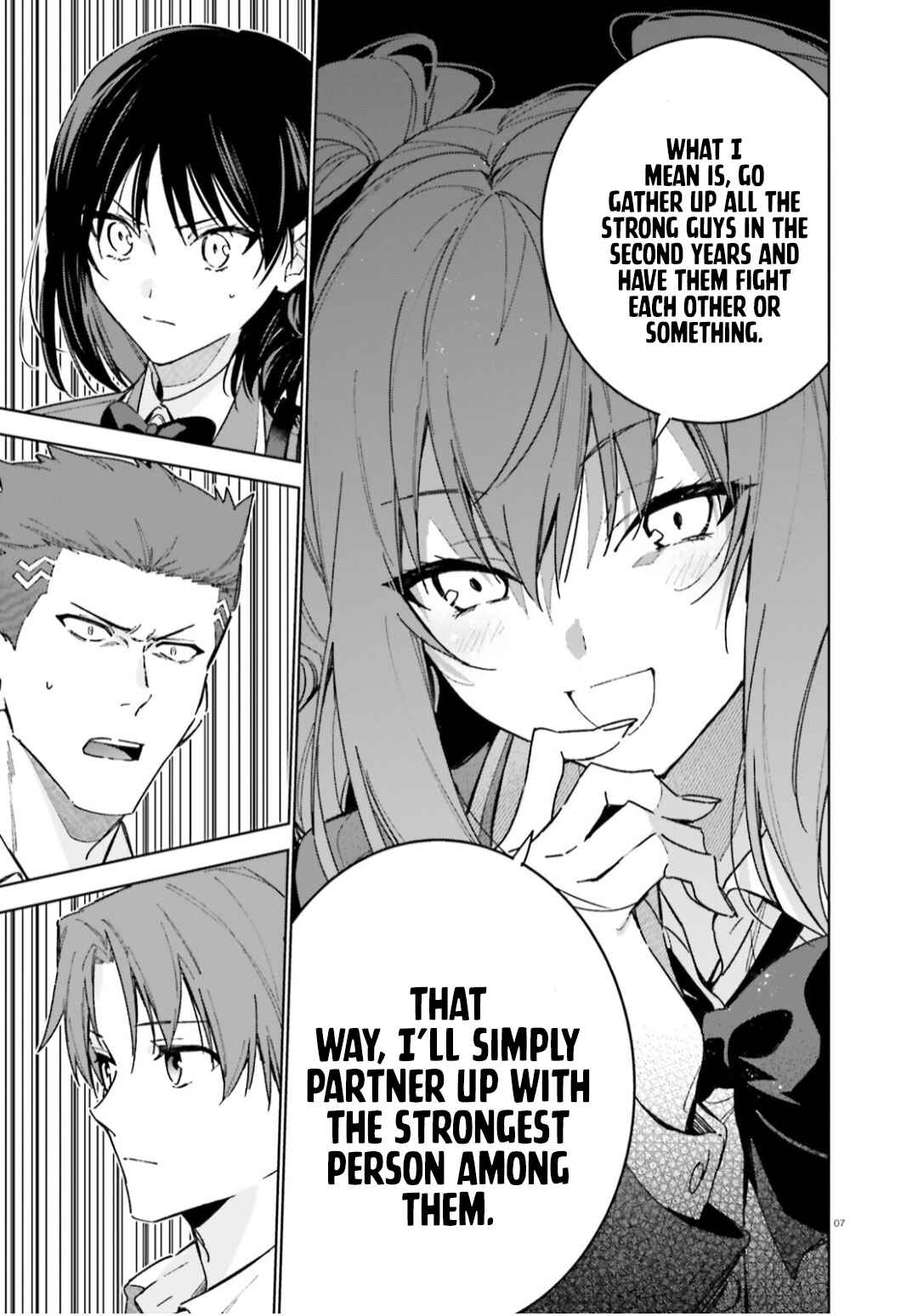 Page 8 Chapter 5 Youkoso Jitsuryoku Shijou Shugi no Kyoushitsu e: 2-nensei-hen