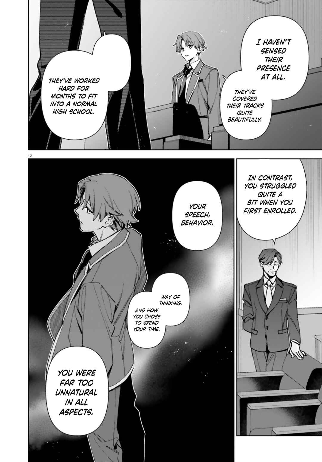 Page 12 Chapter 19 Youkoso Jitsuryoku Shijou Shugi no Kyoushitsu e: 2-nensei-hen