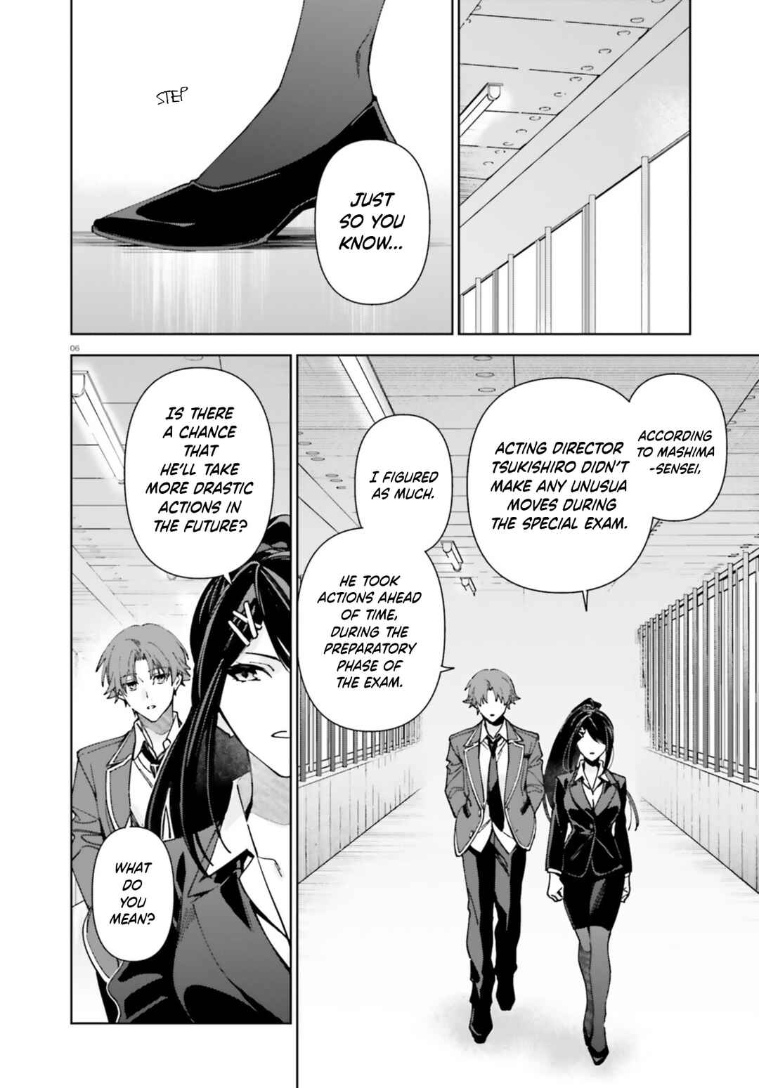 Page 6 Chapter 19 Youkoso Jitsuryoku Shijou Shugi no Kyoushitsu e: 2-nensei-hen