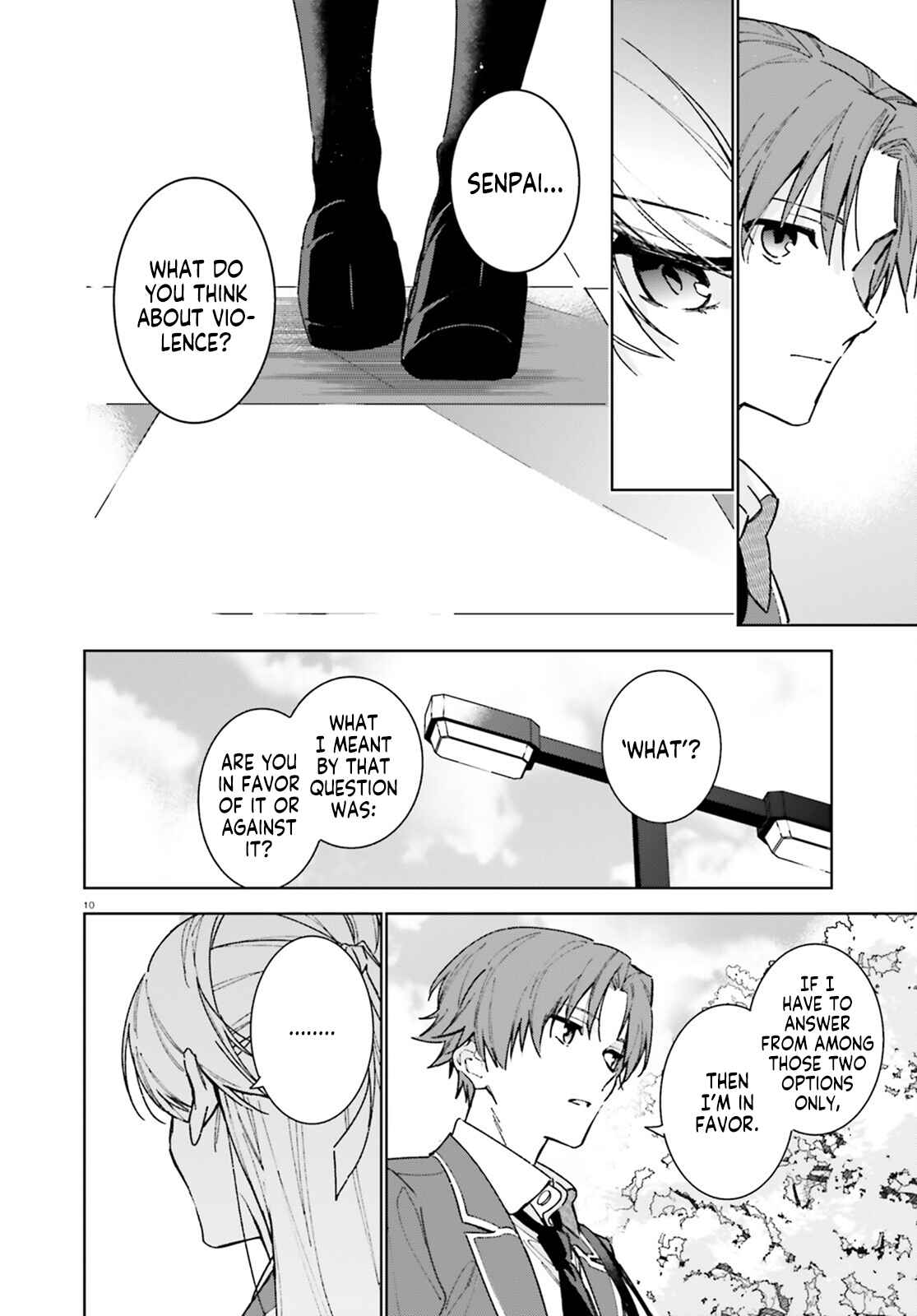 Page 11 Chapter 6 Youkoso Jitsuryoku Shijou Shugi no Kyoushitsu e: 2-nensei-hen