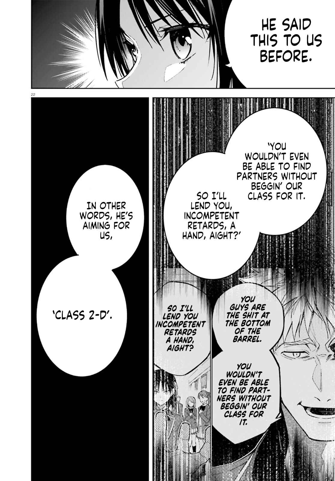 Page 23 Chapter 6 Youkoso Jitsuryoku Shijou Shugi no Kyoushitsu e: 2-nensei-hen