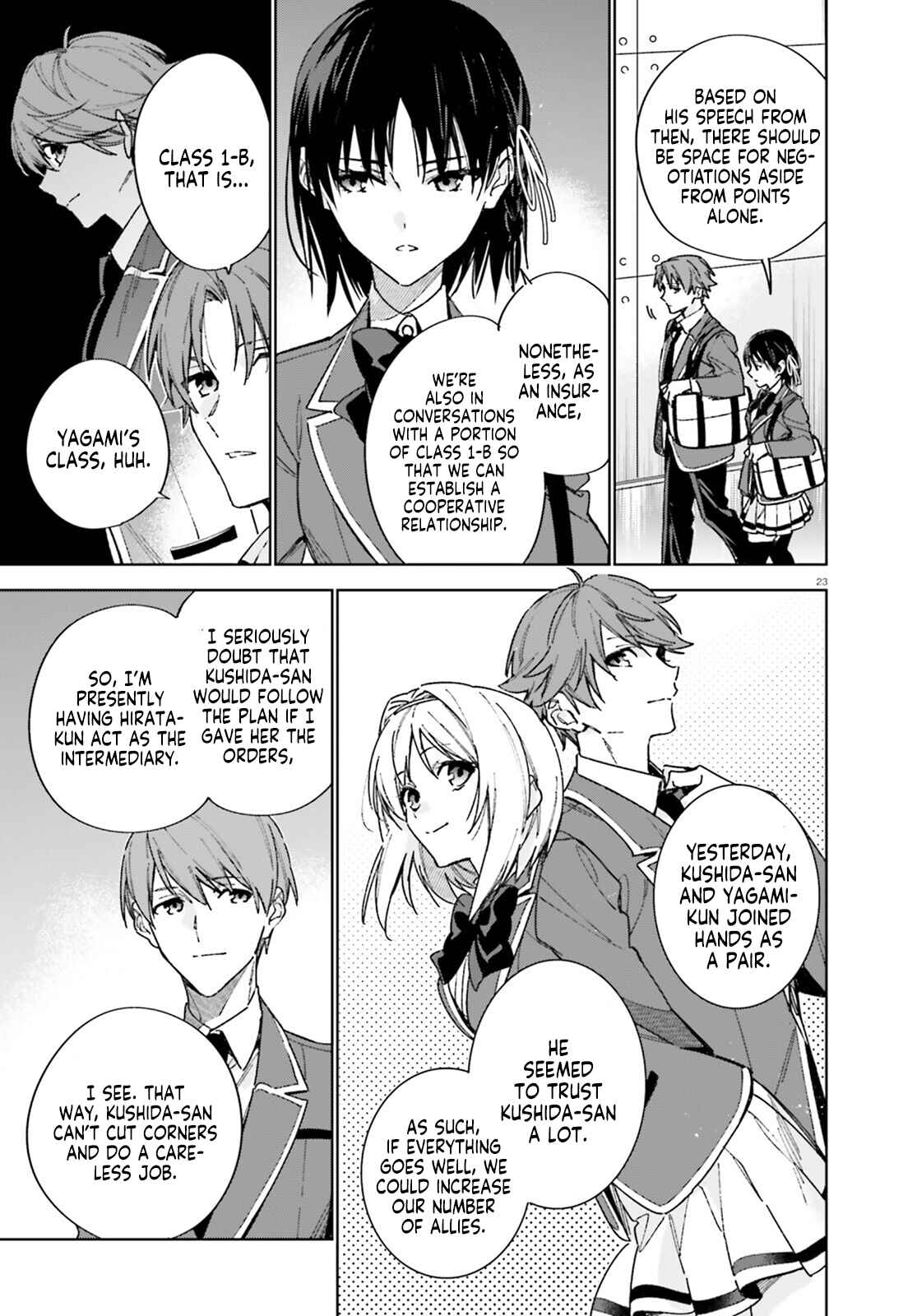 Page 24 Chapter 6 Youkoso Jitsuryoku Shijou Shugi no Kyoushitsu e: 2-nensei-hen