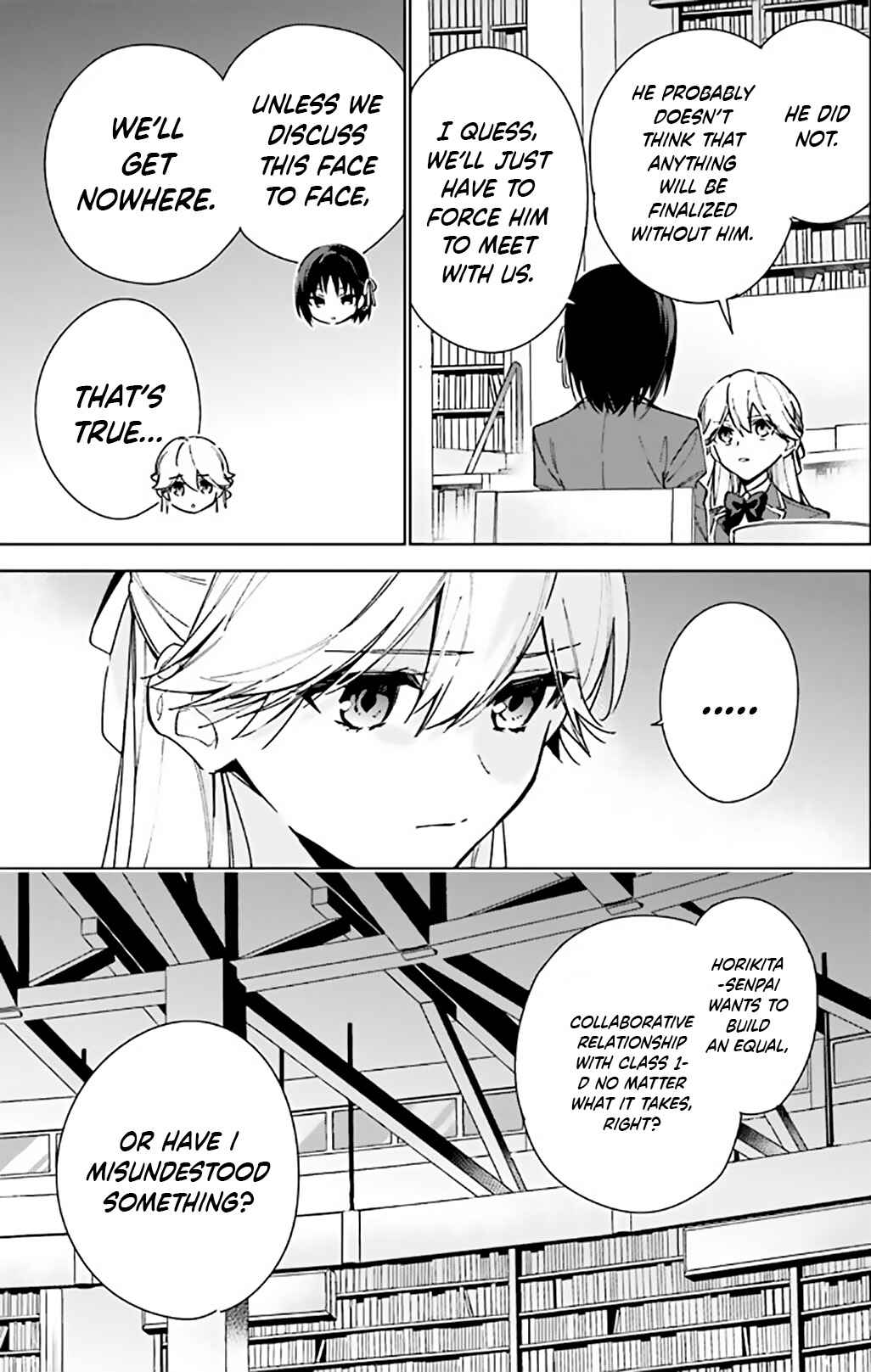 Page 11 Chapter 10 Youkoso Jitsuryoku Shijou Shugi no Kyoushitsu e: 2-nensei-hen