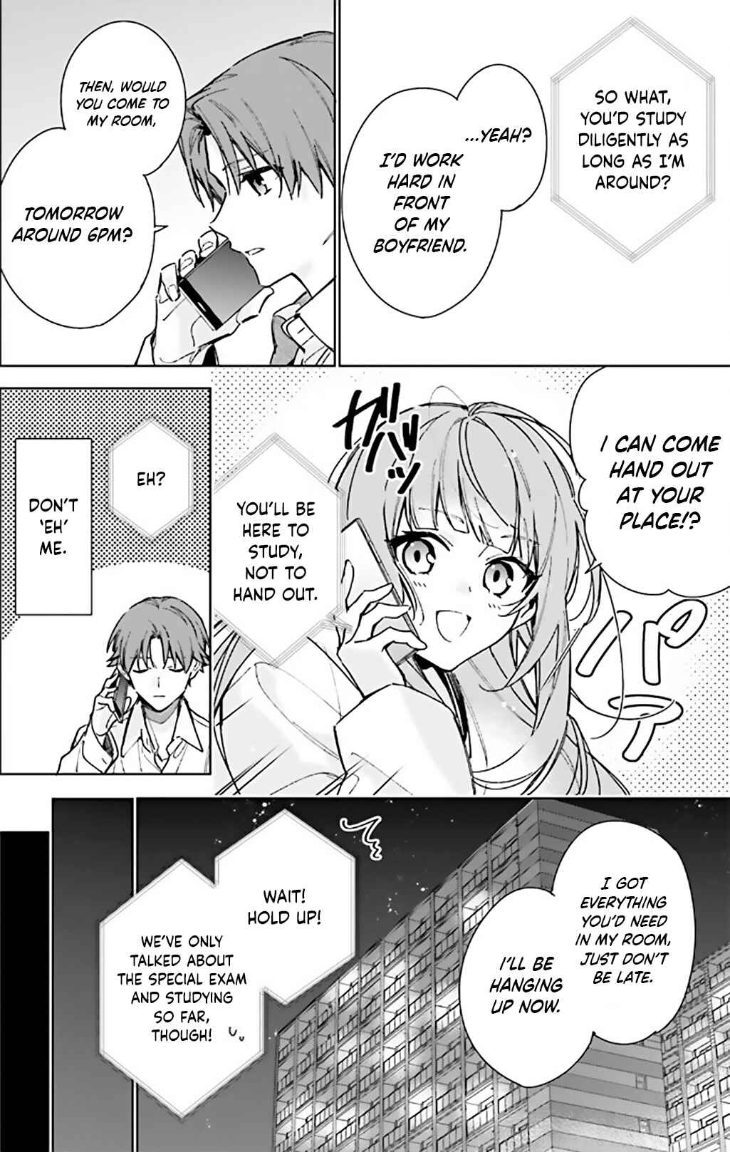 Page 6 Chapter 10 Youkoso Jitsuryoku Shijou Shugi no Kyoushitsu e: 2-nensei-hen