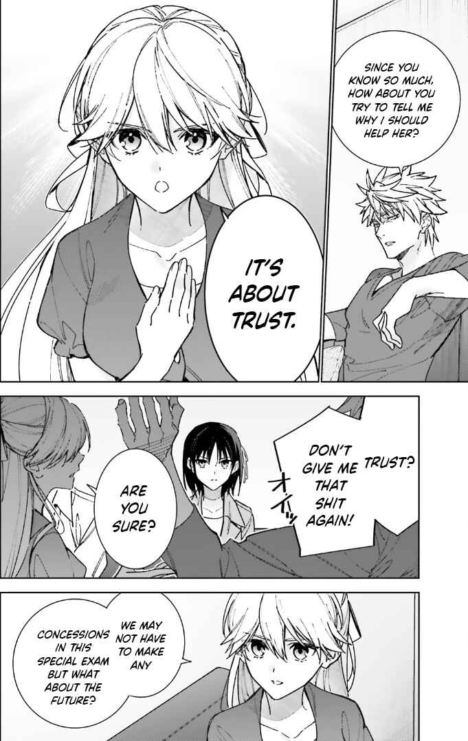 Page 12 Chapter 14 Youkoso Jitsuryoku Shijou Shugi no Kyoushitsu e: 2-nensei-hen