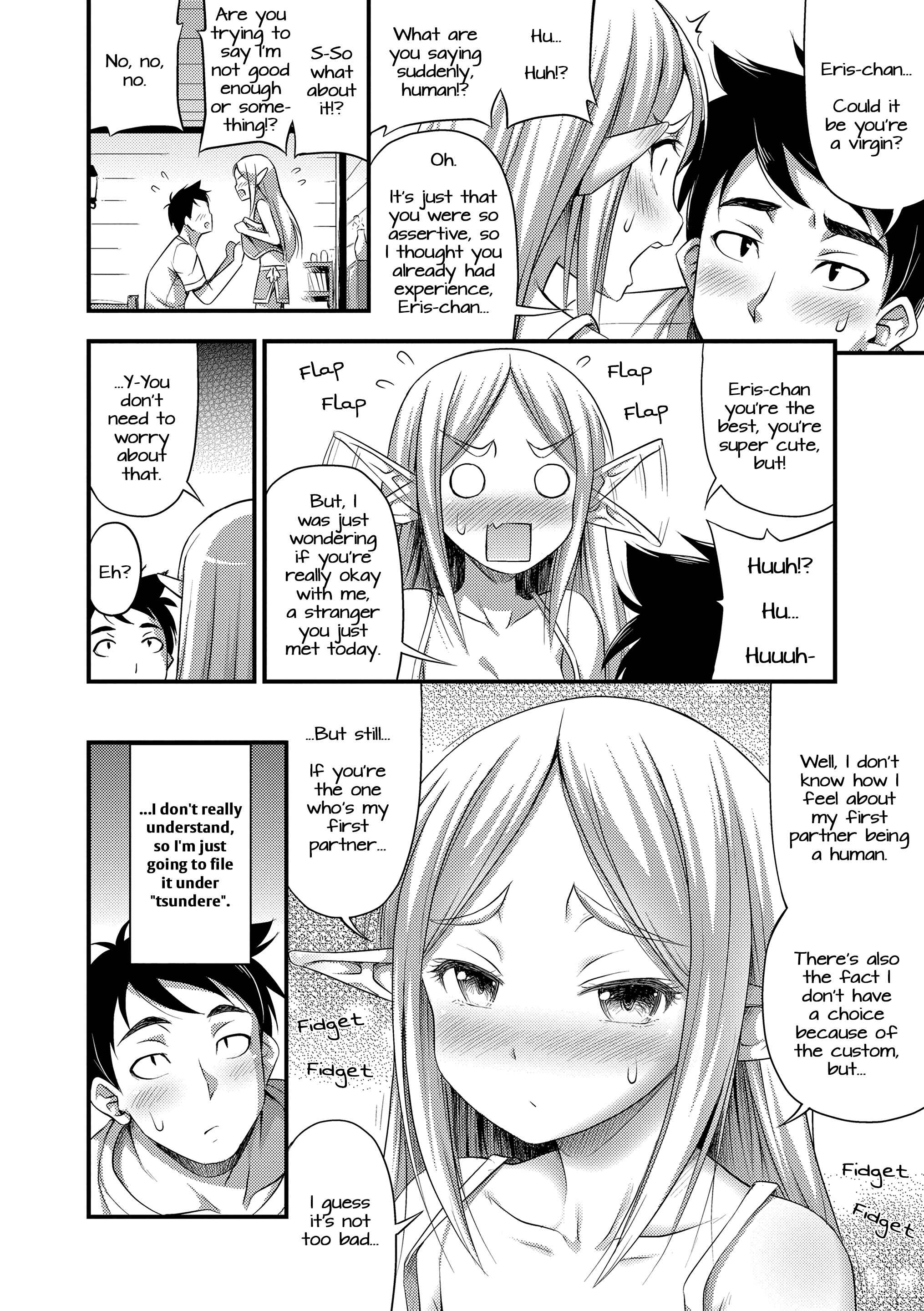 Page 8 Chapter 4 Oppai, Futomomo, Sokoni Short Pants