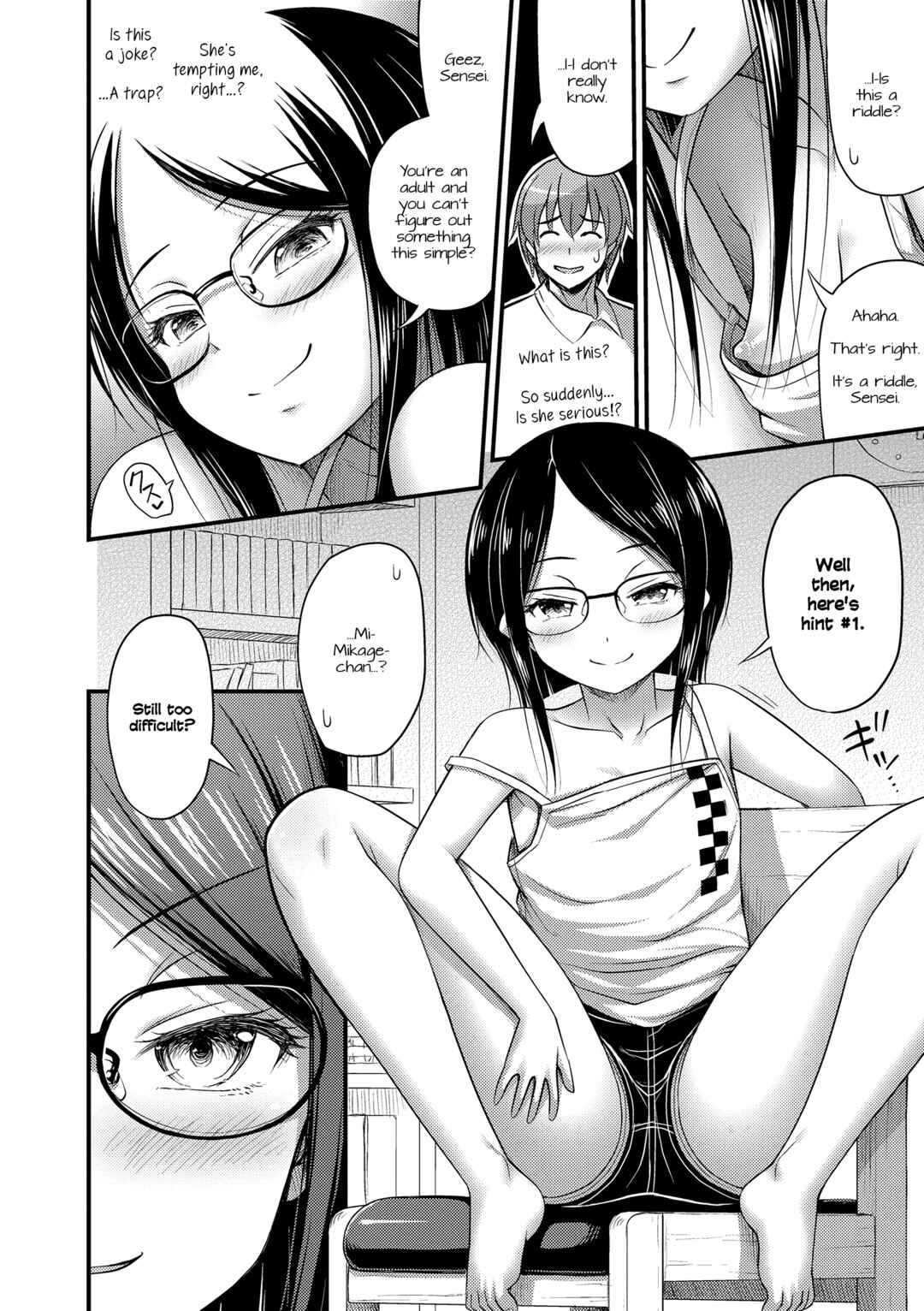 Page 9 Chapter 1 Oppai, Futomomo, Sokoni Short Pants