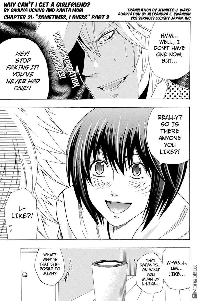 Page 1 Chapter 21 Naze Toudouin Seiya 16-sai wa Kanojo ga Dekinai no ka?