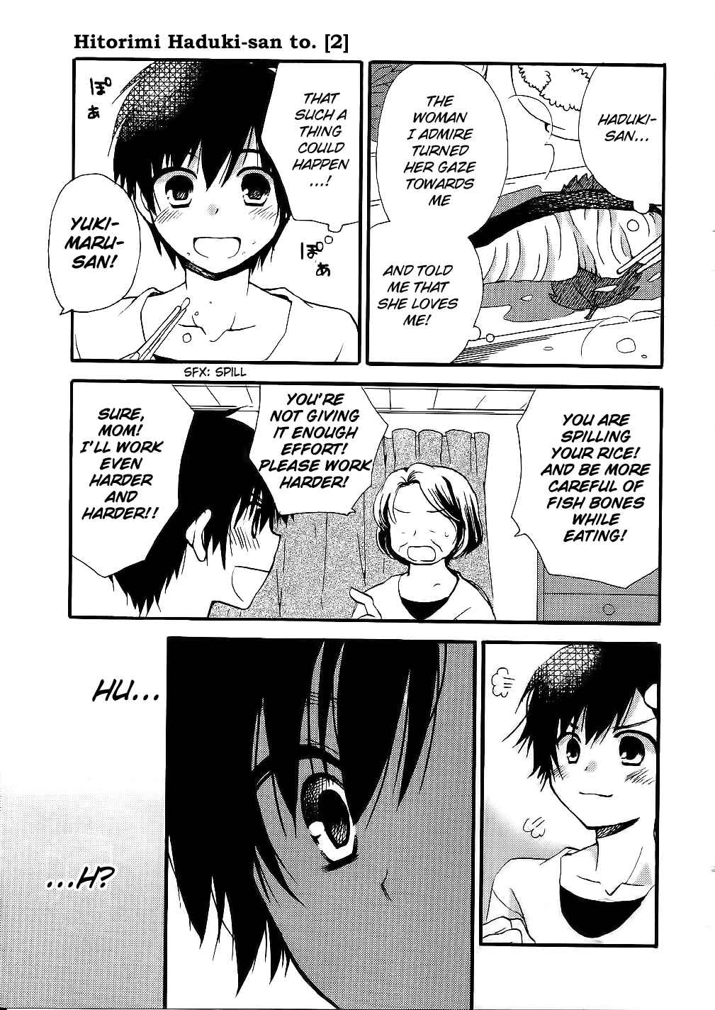 Page 9 Chapter 13 Hitorimi Haduki-san to.