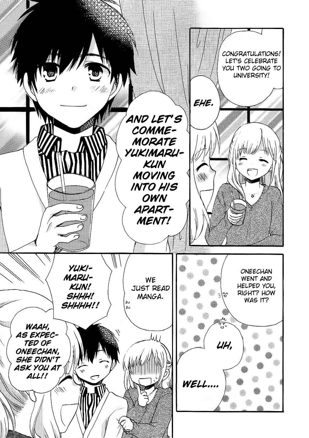 Page 11 Chapter 14 Hitorimi Haduki-san to.