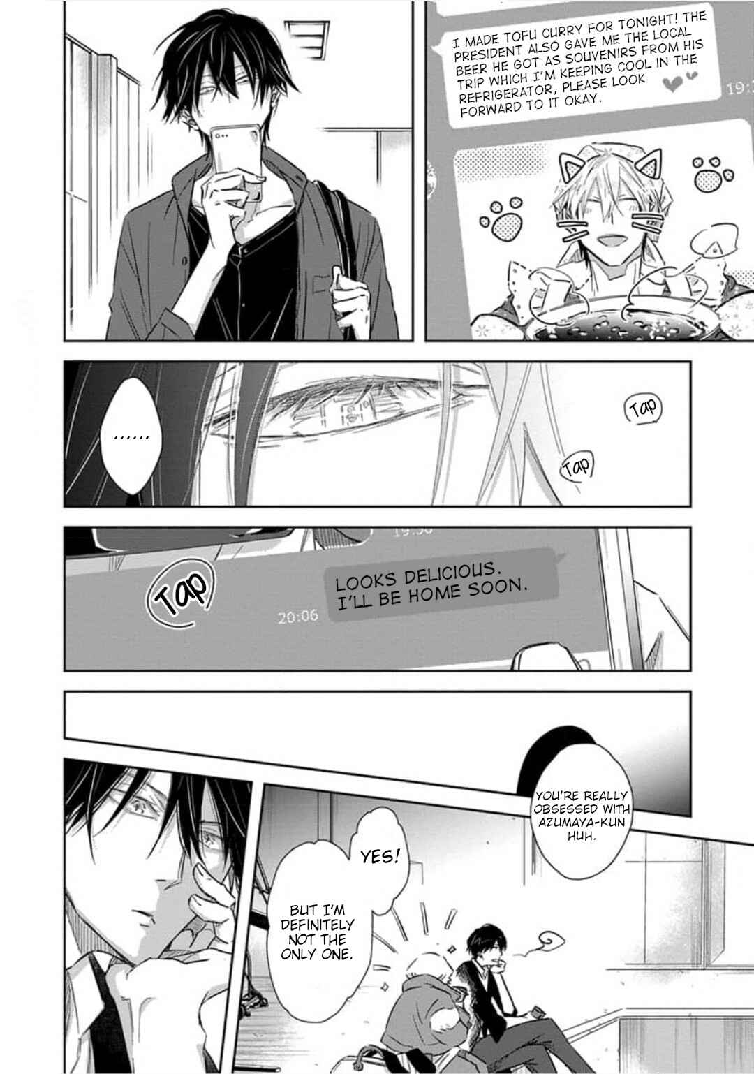 Page 36 Chapter 30 Dakaretai Otoko Ichii ni Odosarete Imasu