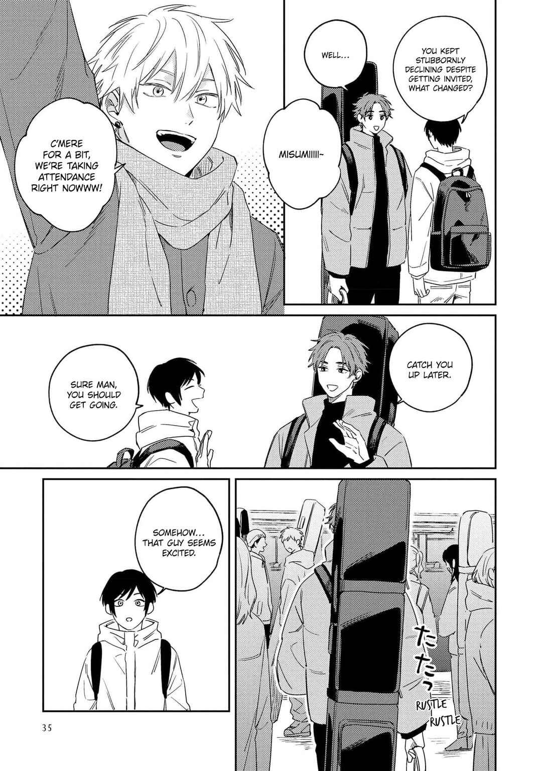 Page 3 Chapter 2 Ashita mo Kimi ni Ai ni Iku