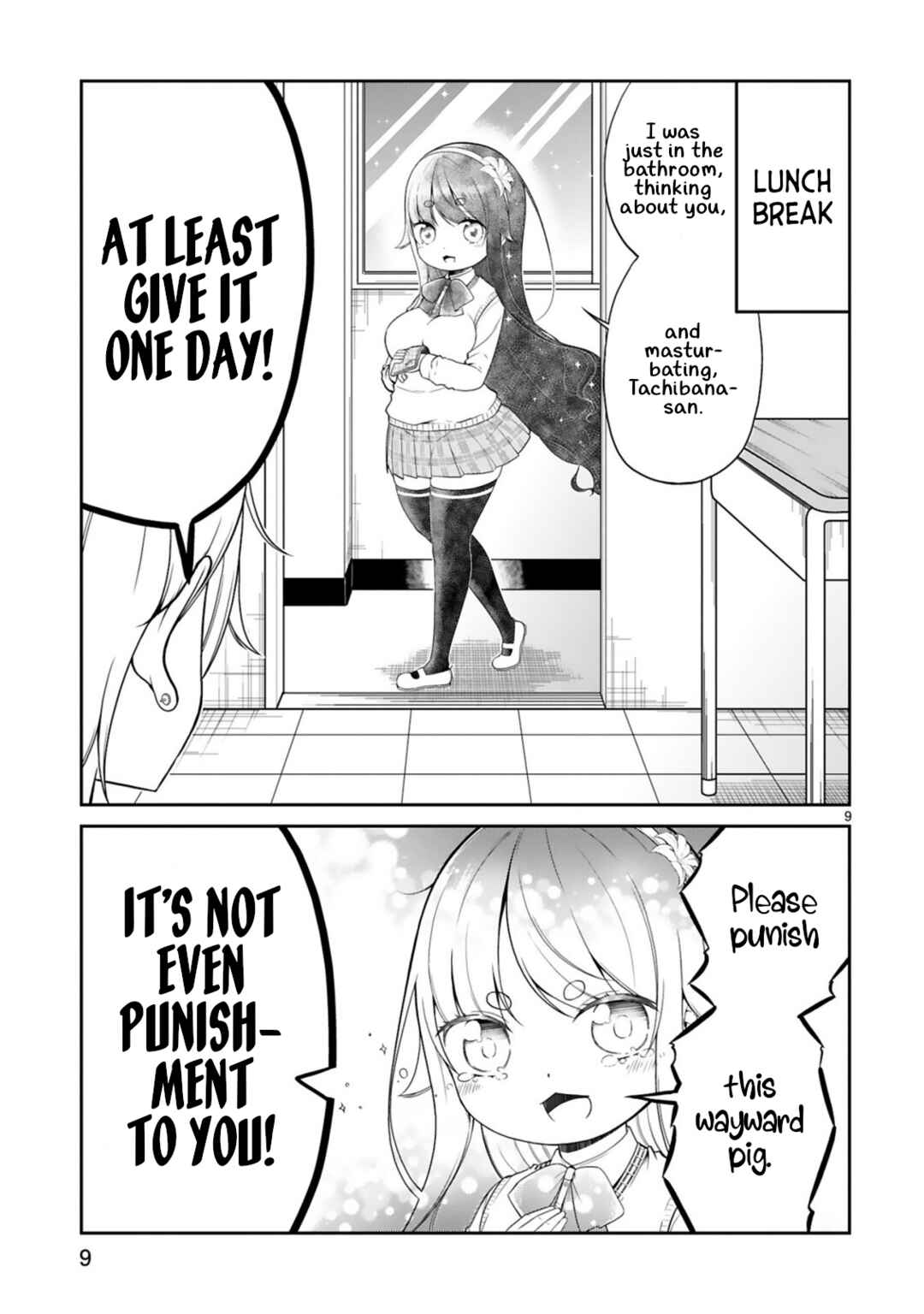 Page 9 Chapter 4 Kuchi ni Dashitemo Yoroshii Desuka?