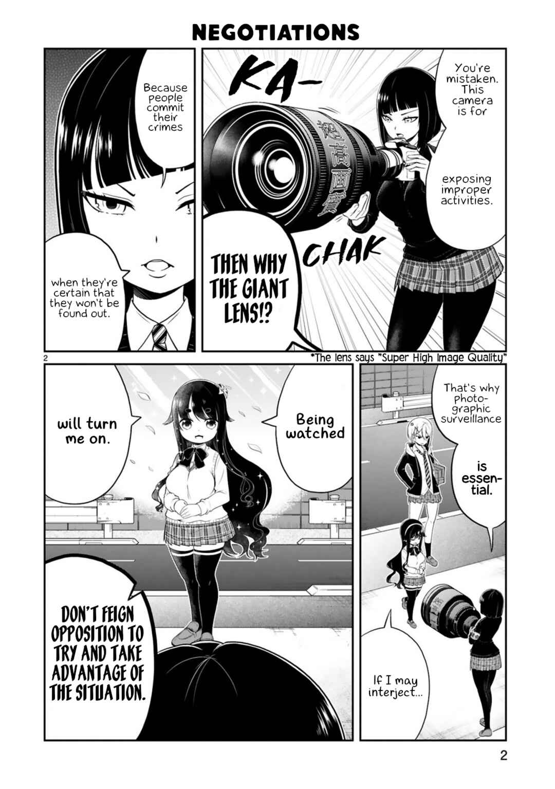 Page 2 Chapter 3 Kuchi ni Dashitemo Yoroshii Desuka?