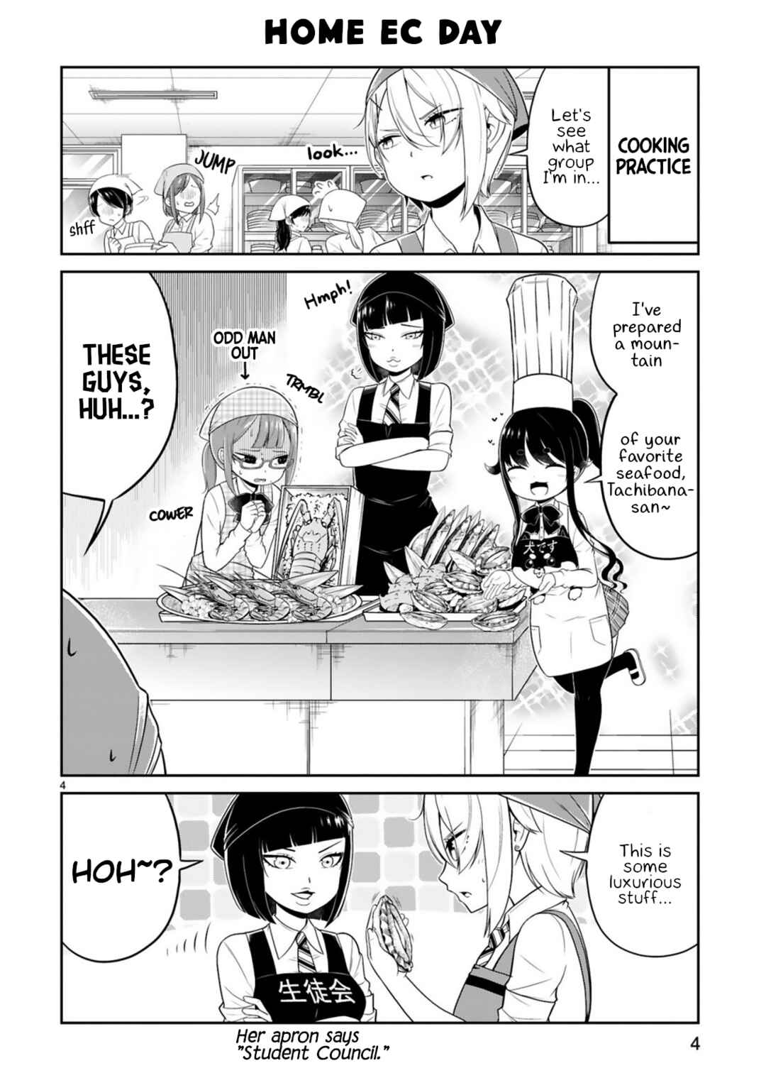 Page 4 Chapter 6 Kuchi ni Dashitemo Yoroshii Desuka?