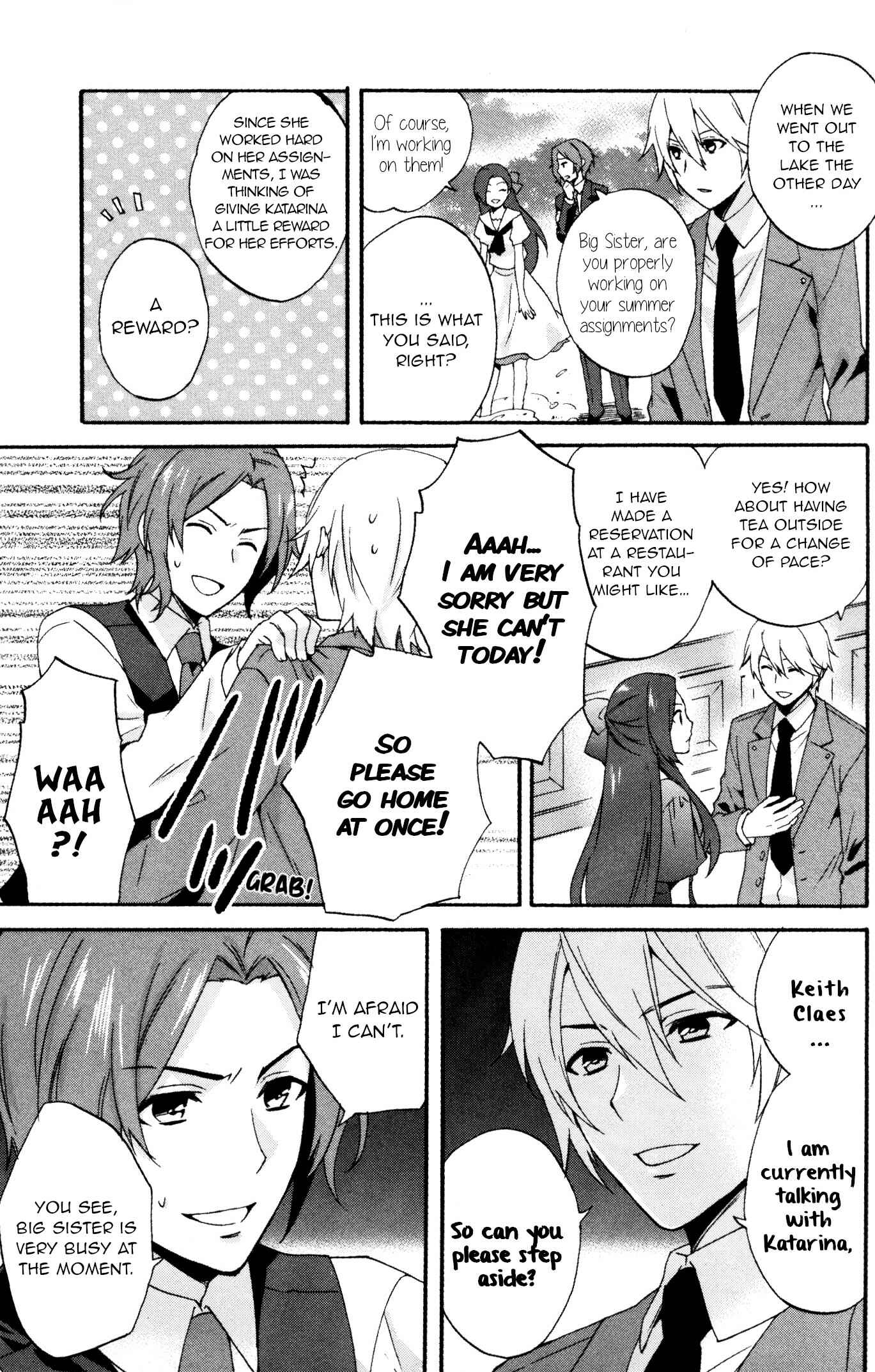 Page 3 Chapter 12 My Next Life as a Villainess: All Routes Lead to Doom! Comic Anthology