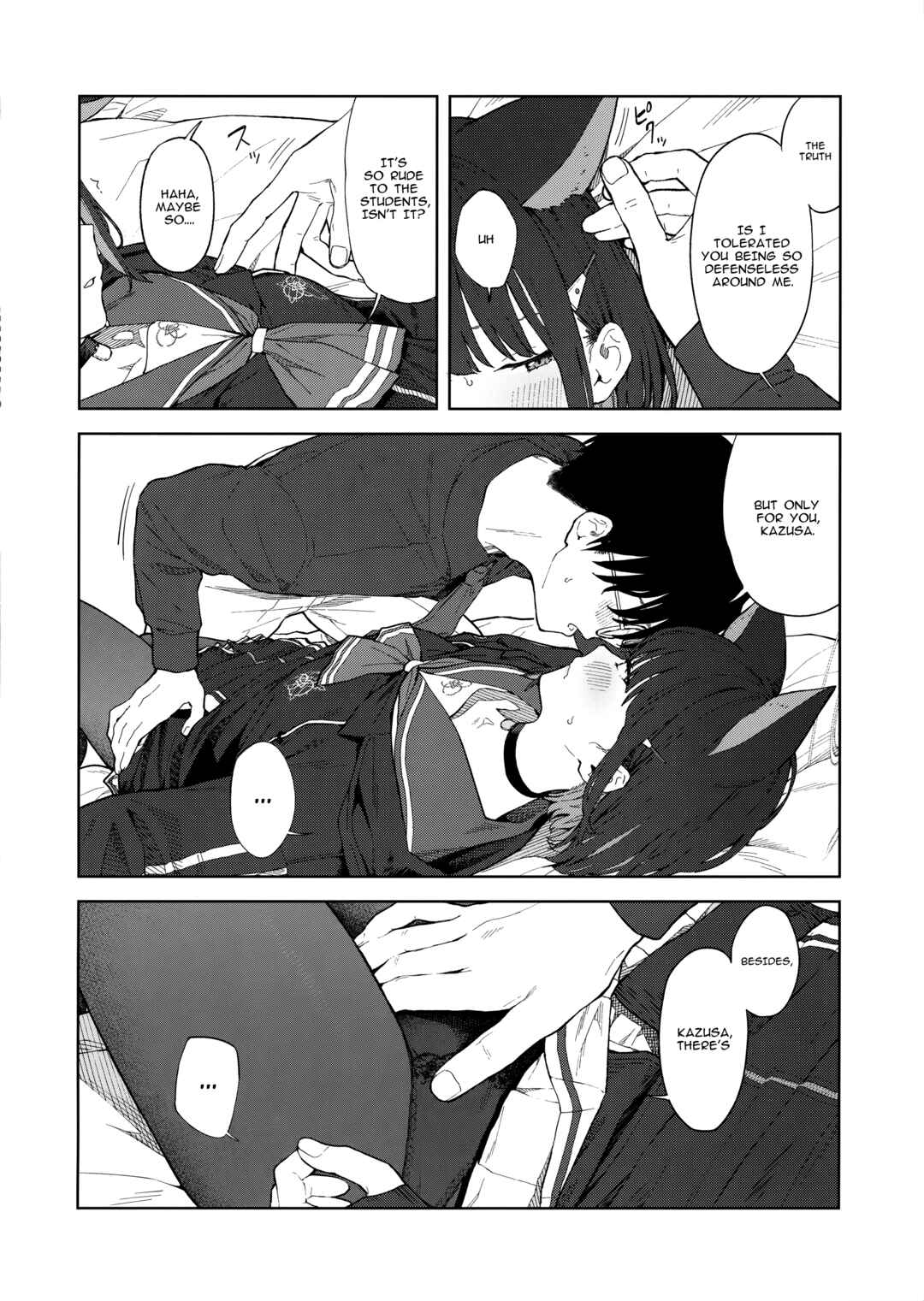 Page 16 Chapter Unknown_90e4 Blue Archive - Sensei, Doushite Watashi nano...? (Doujinshi)