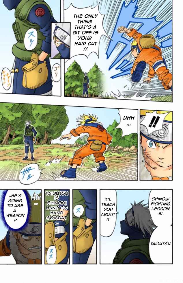 Page 4 Chapter 5 Naruto (Official Colored)