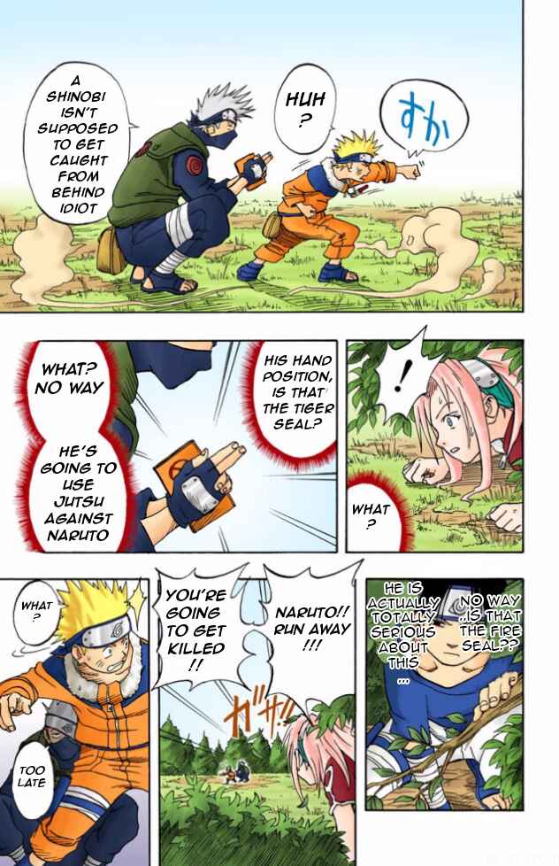 Page 8 Chapter 5 Naruto (Official Colored)