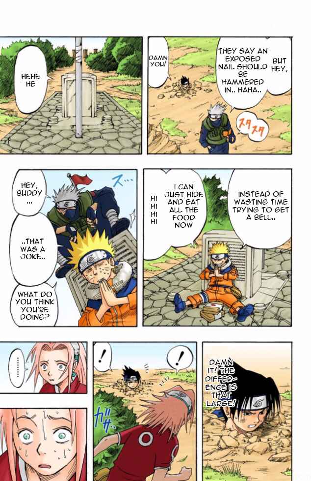 Page 13 Chapter 7 Naruto (Official Colored)