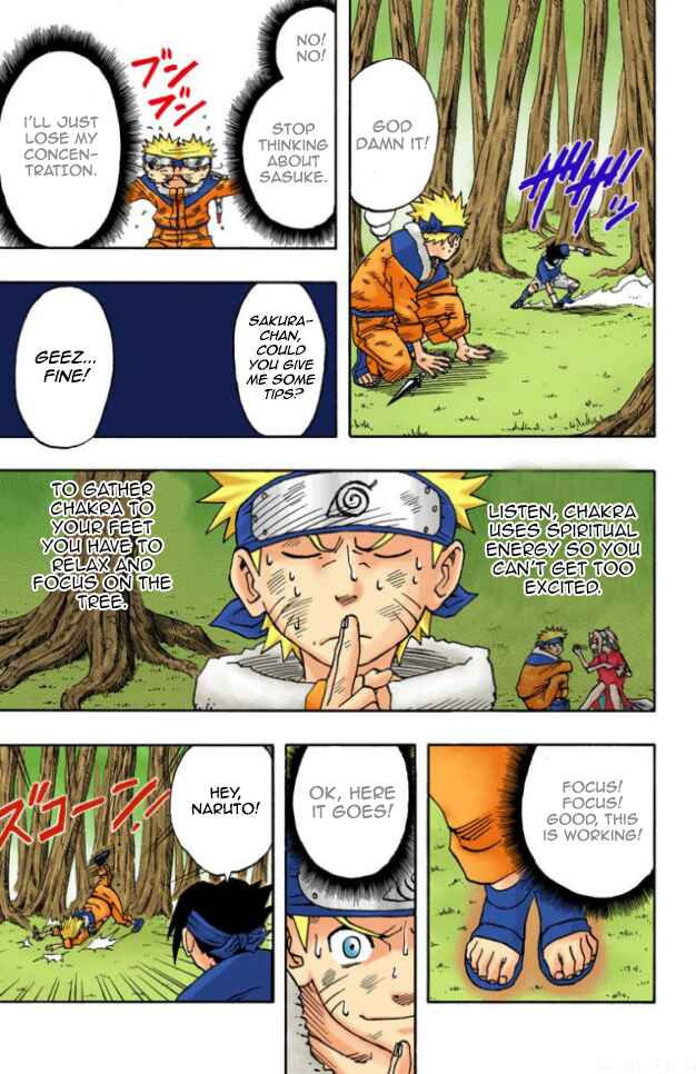 Page 15 Chapter 19 Naruto (Official Colored)
