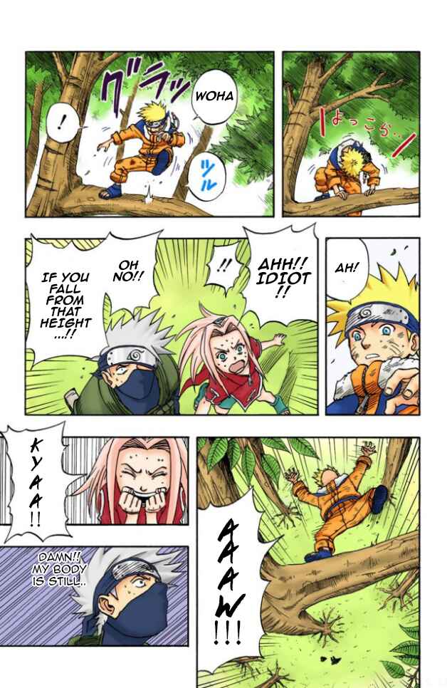 Page 16 Chapter 21 Naruto (Official Colored)