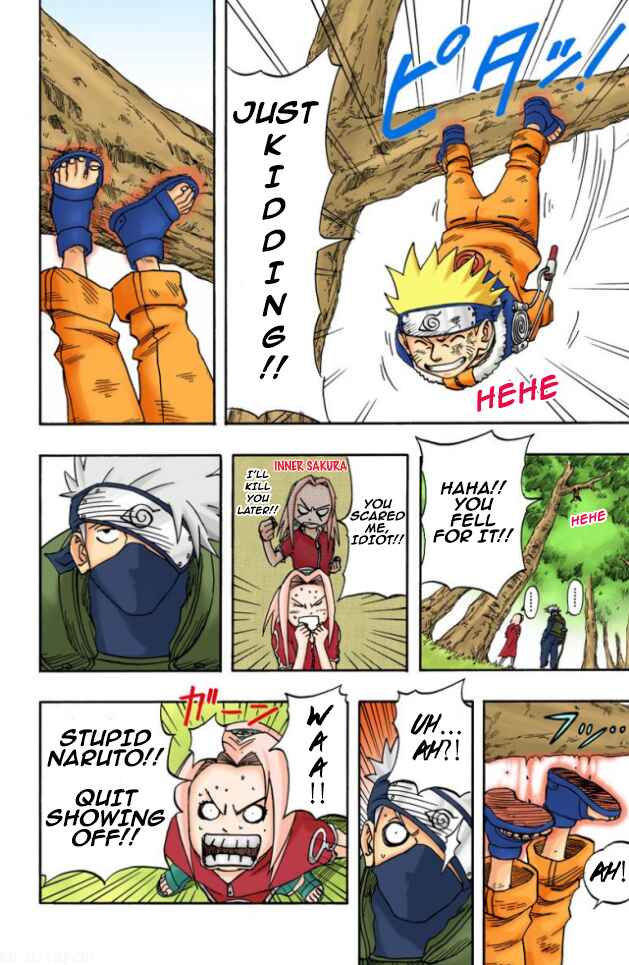 Page 17 Chapter 21 Naruto (Official Colored)