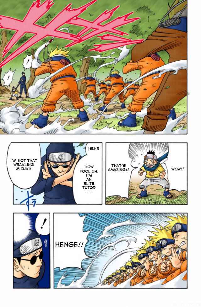 Page 18 Chapter 2 Naruto (Official Colored)