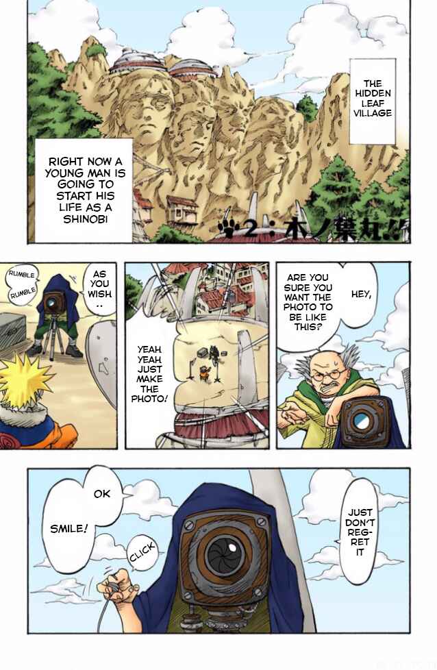 Page 2 Chapter 2 Naruto (Official Colored)