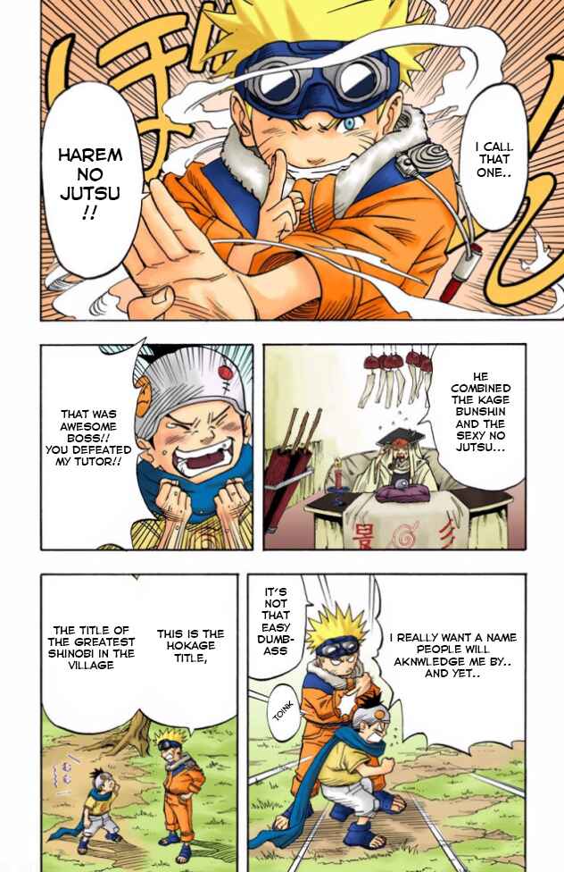 Page 20 Chapter 2 Naruto (Official Colored)